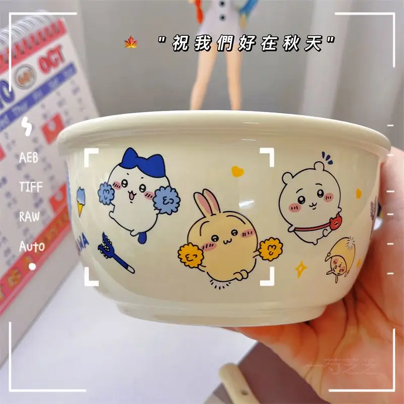 Dim Sum Basket - Chiikawa conjunto de tigela de macarrão