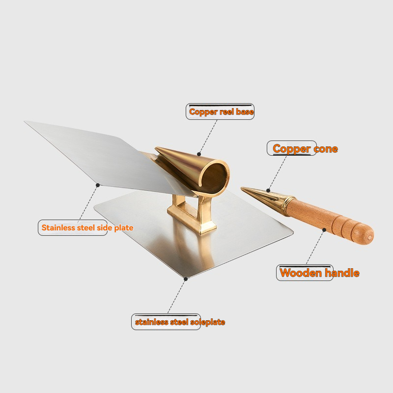 Waffle Cone Maker - Ferramenta Profissional de Cone de Cobre,