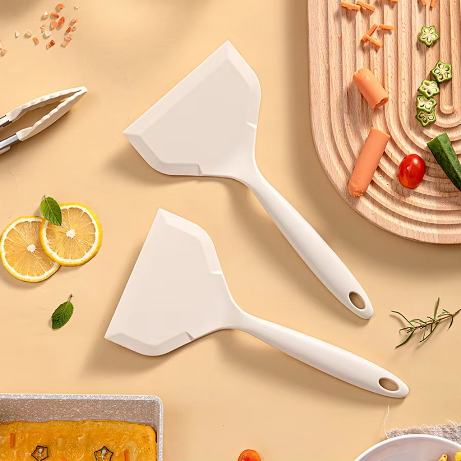 Mini Pancake Griddle - Espátula de silicone resistente ao calor,