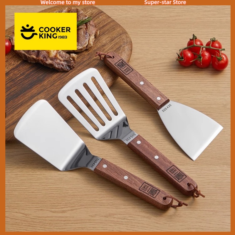 Okonomiyaki Spatula - CoOKER KING Espátula de aço inoxidável