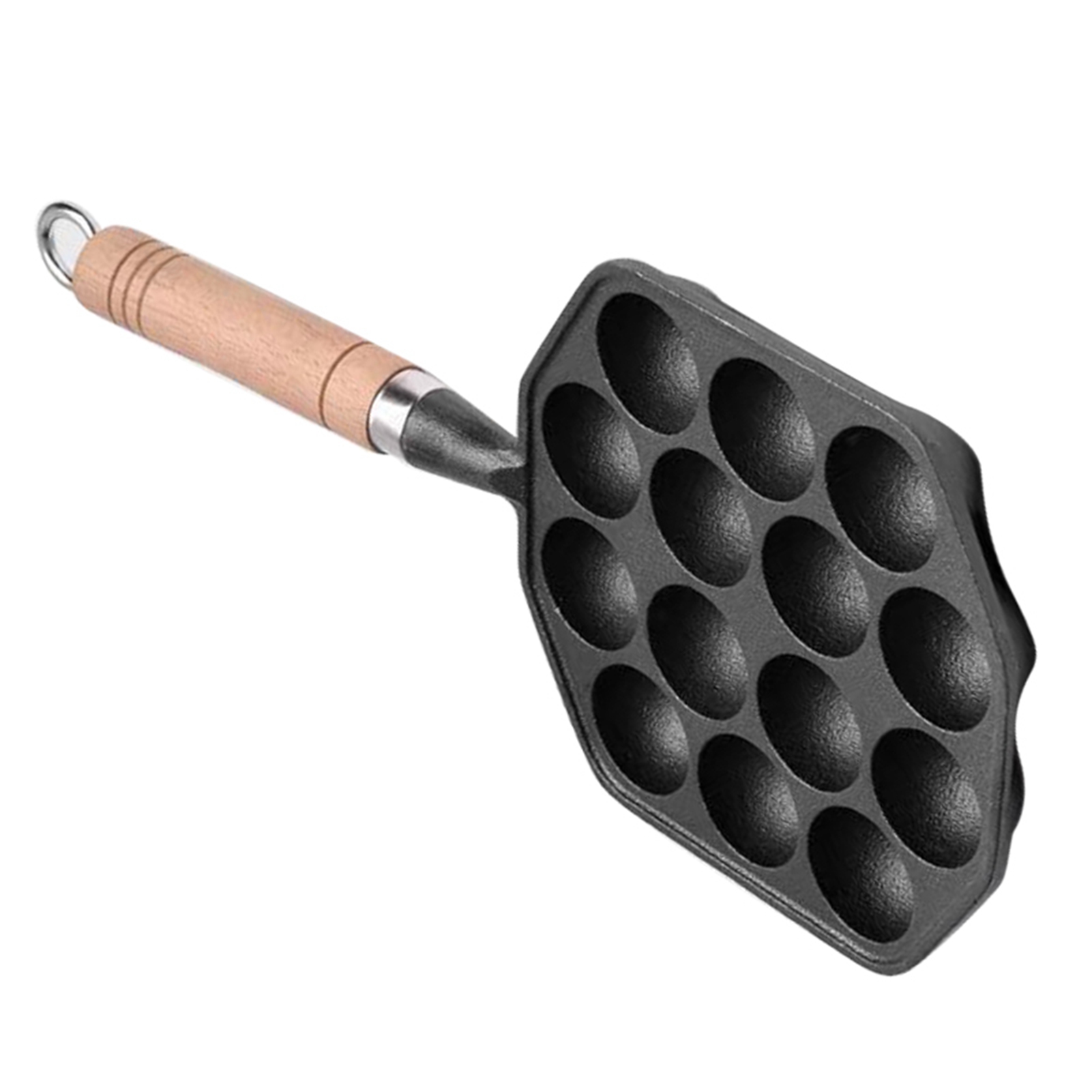 Panela de ferro fundido antiad - Takoyaki Grill Plate avaliação e preço