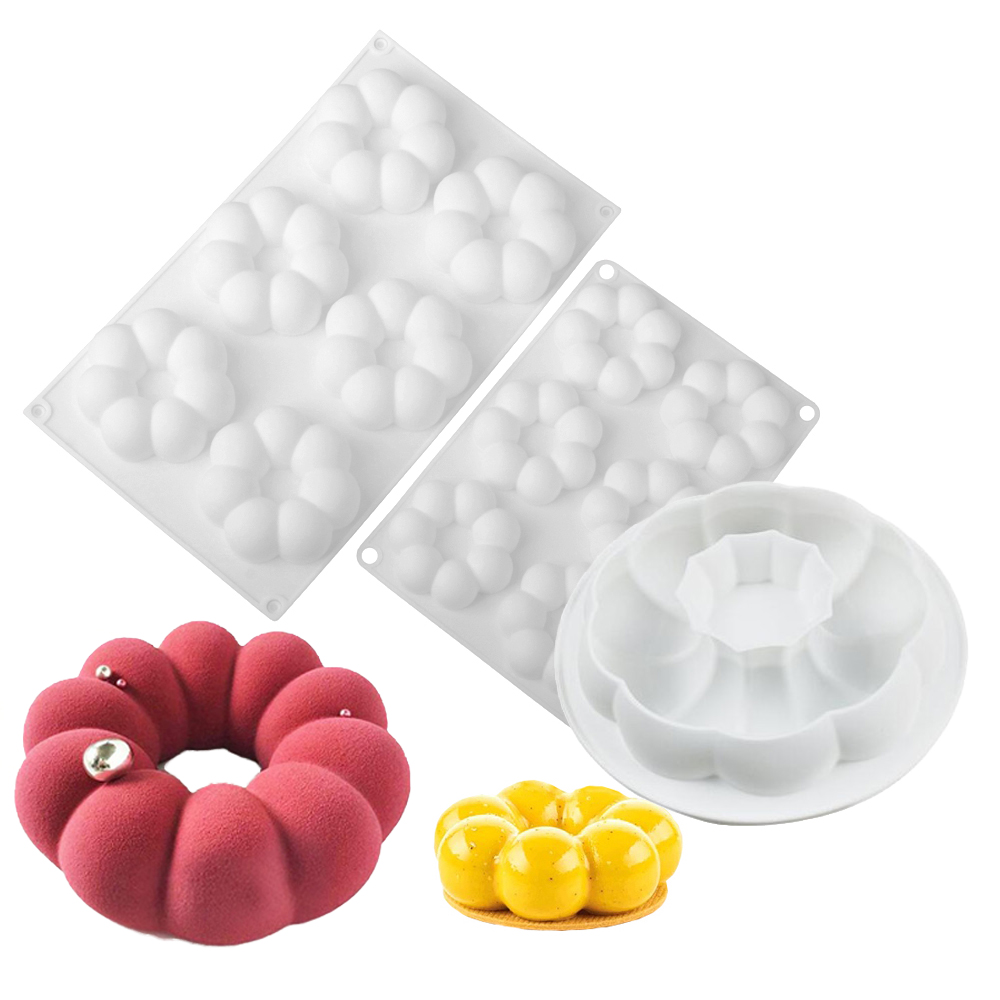 1 ou 6 células em forma de pét - Donut Mold Silicone avaliação e preço