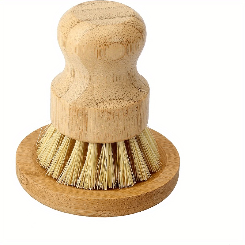 Escova de Limpeza de Bambu par - Cast Iron Corn avaliação e preço