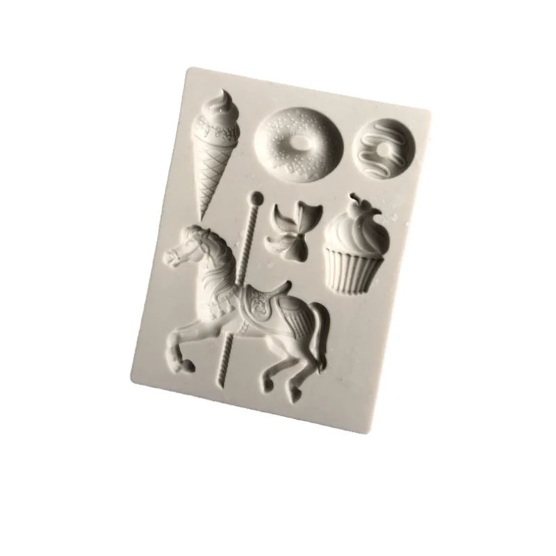 Cavalo de troia sorvete donut  - Donut Mold Silicone avaliação e preço