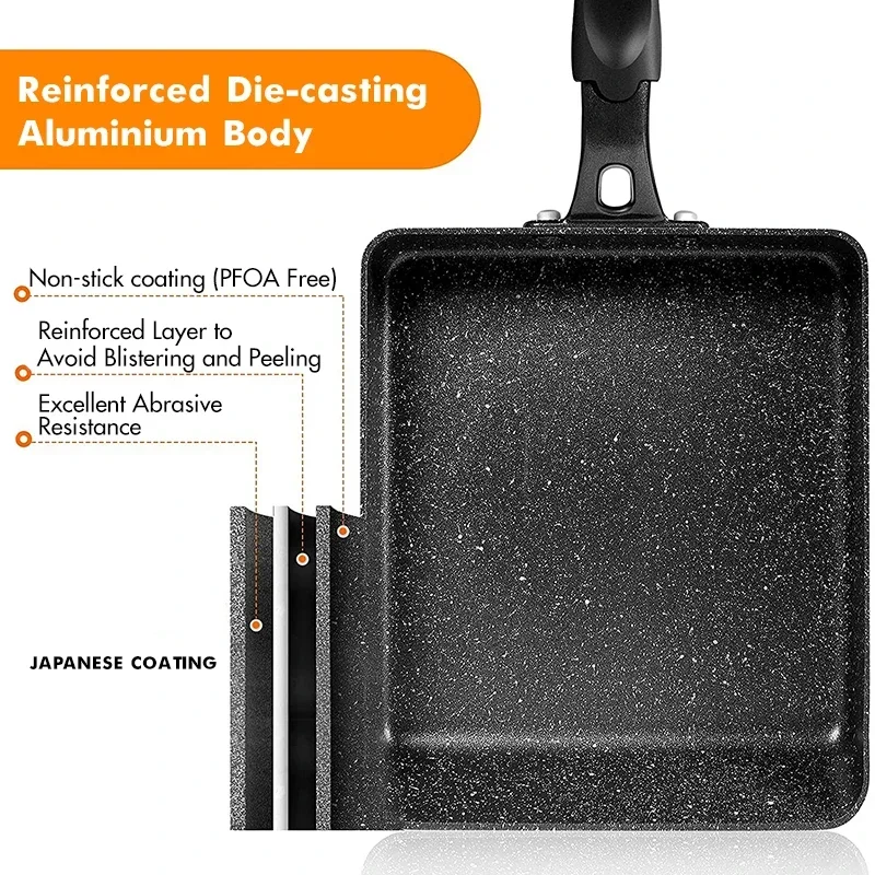 Panela japonesa para omelete/p - Okonomiyaki Spatula avaliação e preço