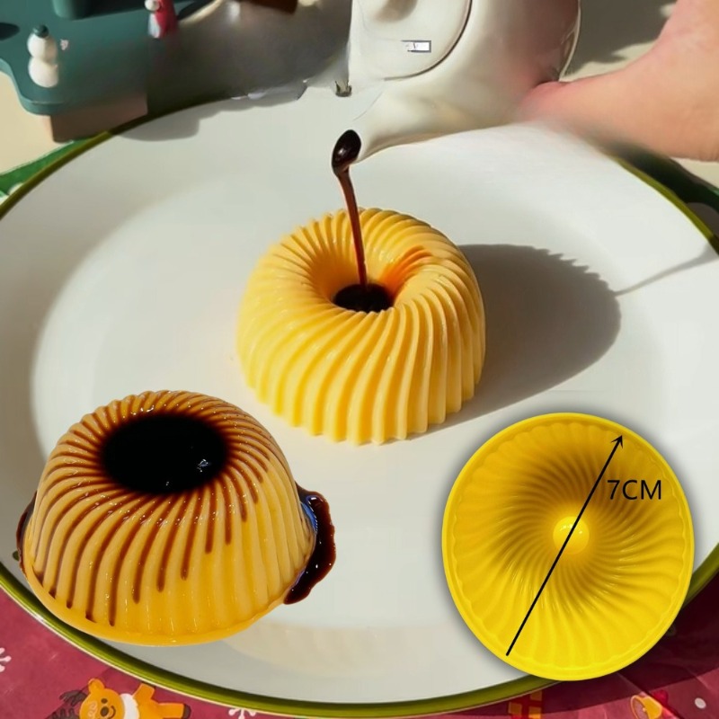 Silicone crème brûlée cupcake  - Donut Mold Silicone avaliação e preço