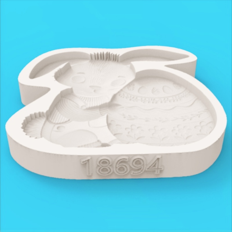 Molde de Silicone para Assar e - Bunny Cake Mold avaliação e preço